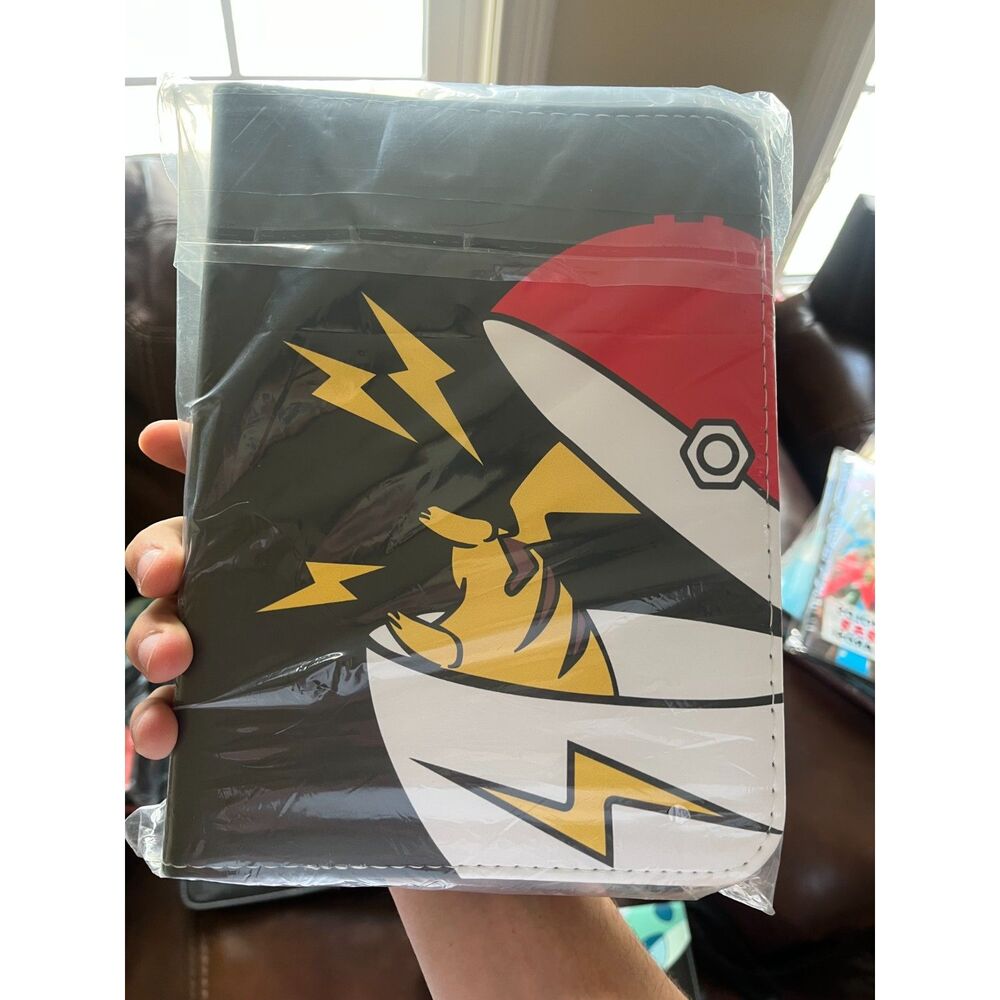 Pokemon Card Binder Pikachu in Poke Ball Design Sealed